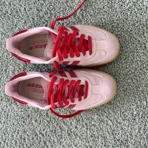 Adidas Women's Samba / Sambae Pink & Red Sneakers